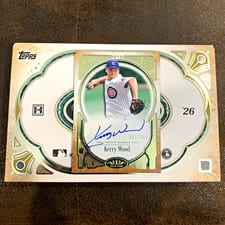 2026 Topps Tier One Prime Performers Autographs Kerry Wood #PPA-KW card