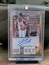 2024-25 Bowman University Chrome Final Exam Autographs Keshon Gilbert #FEA-KG card
