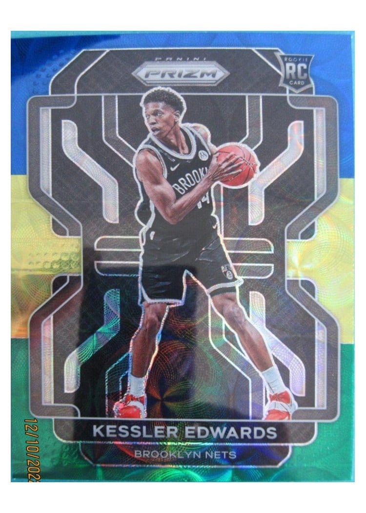 2021-22 Panini Prizm Base Set Kessler Edwards #284 card