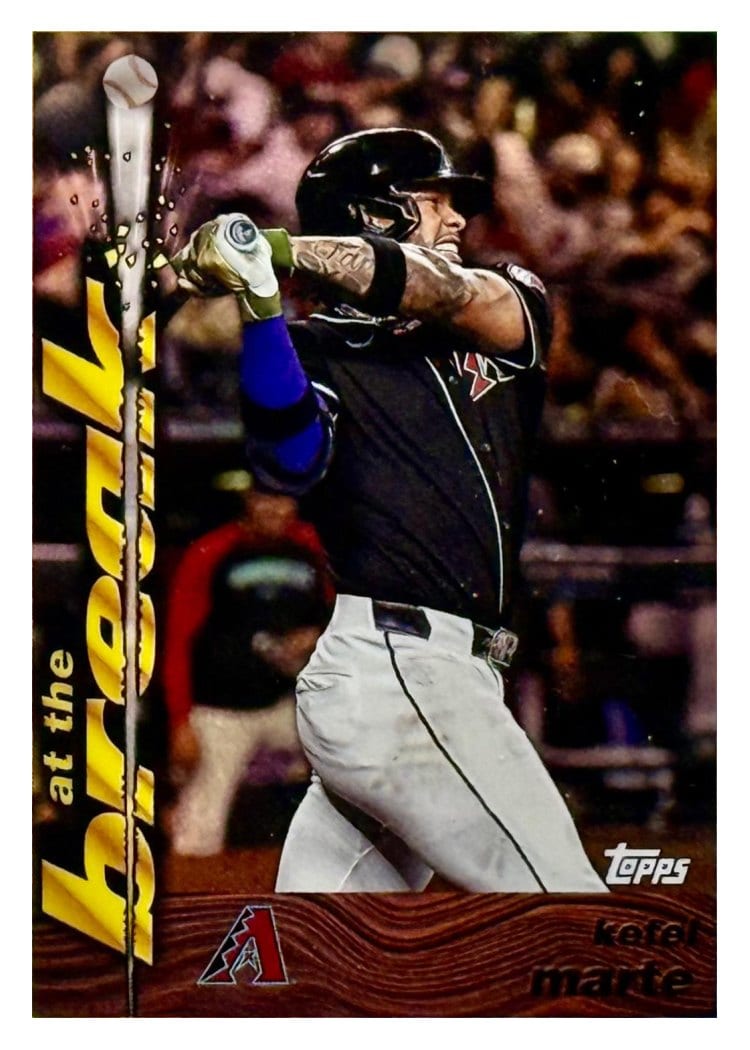 2024 Topps Archives 1995 Topps Traded & Rookies At the Break Ketel Marte #95ATB-12 card
