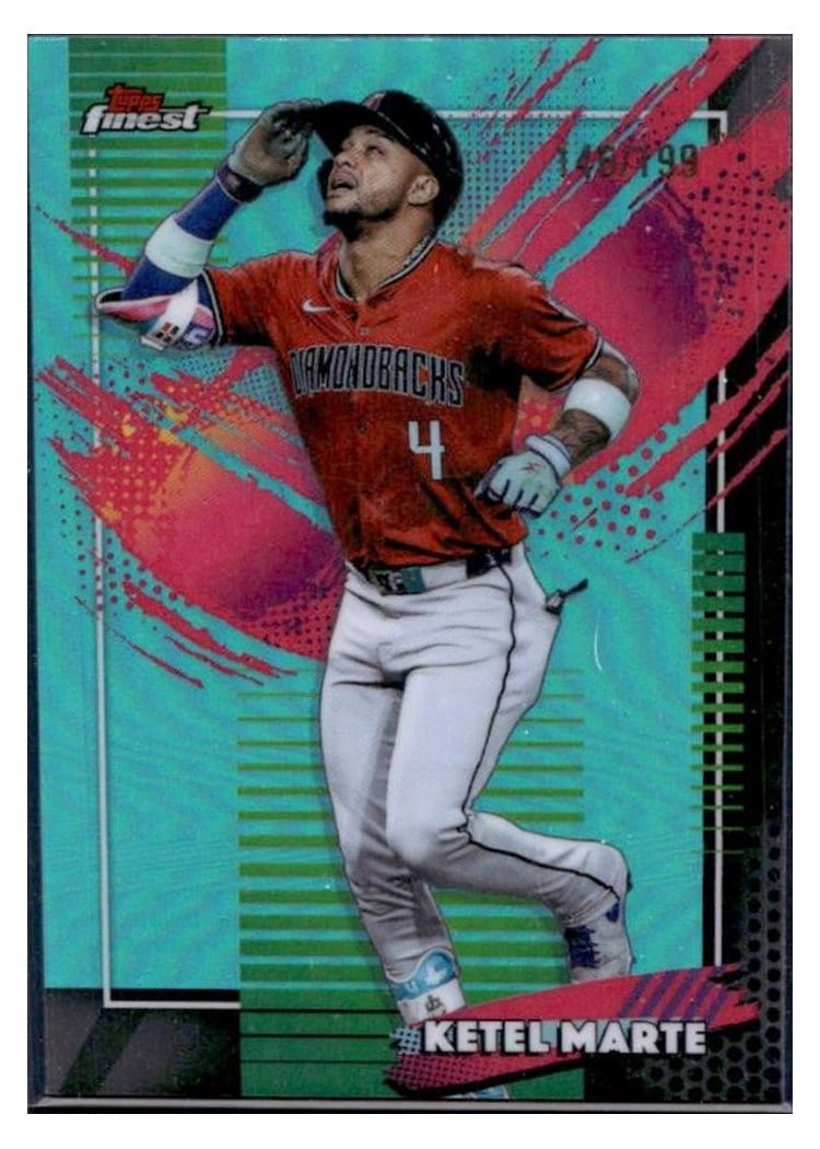 2026 Topps Finest Ketel Marte #202 card
