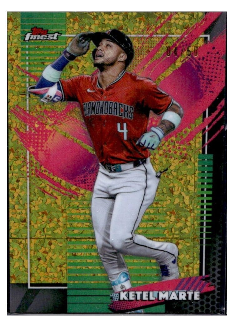 2026 Topps Finest Ketel Marte #202 card