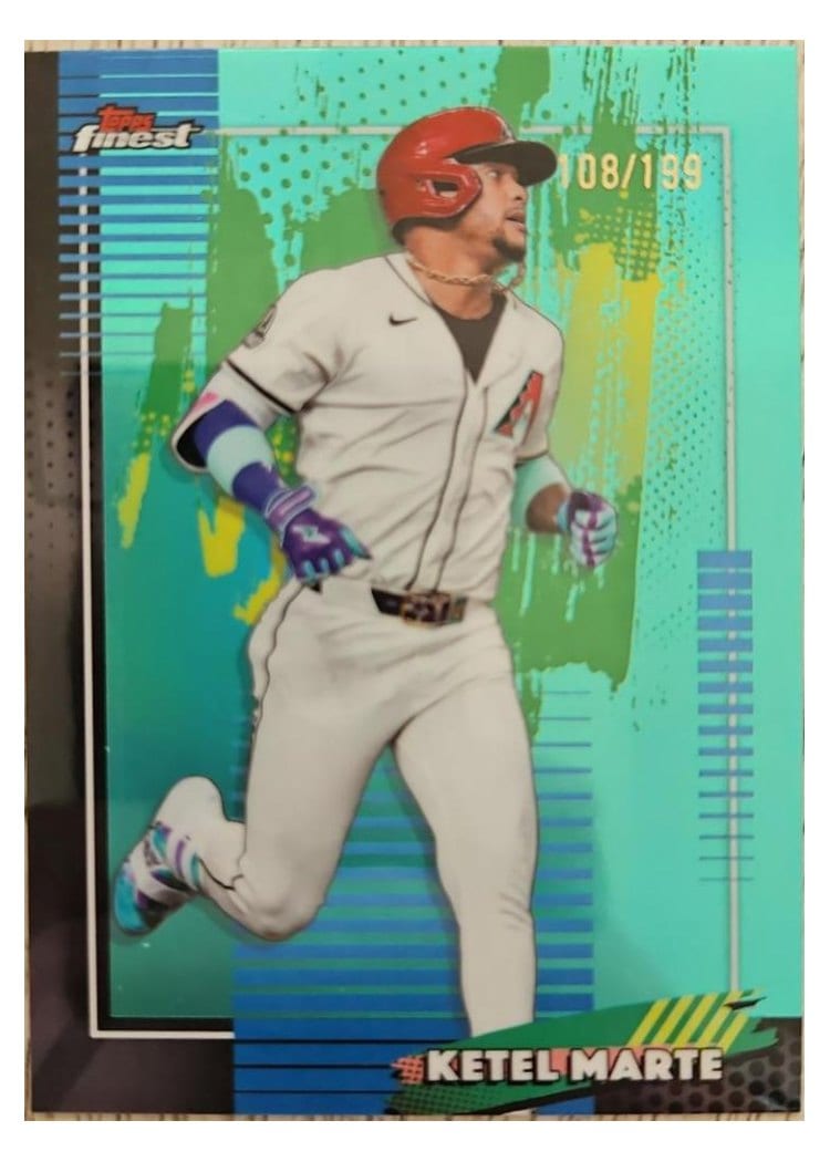 2026 Topps Finest Ketel Marte #4 card