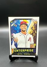 2026 Topps Heritage The Enterprise Ketel Marte #TE-KM card