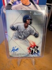 2021 Bowman Sterling Prospect Autographs Kevin Alcantara #BSPA-KA card