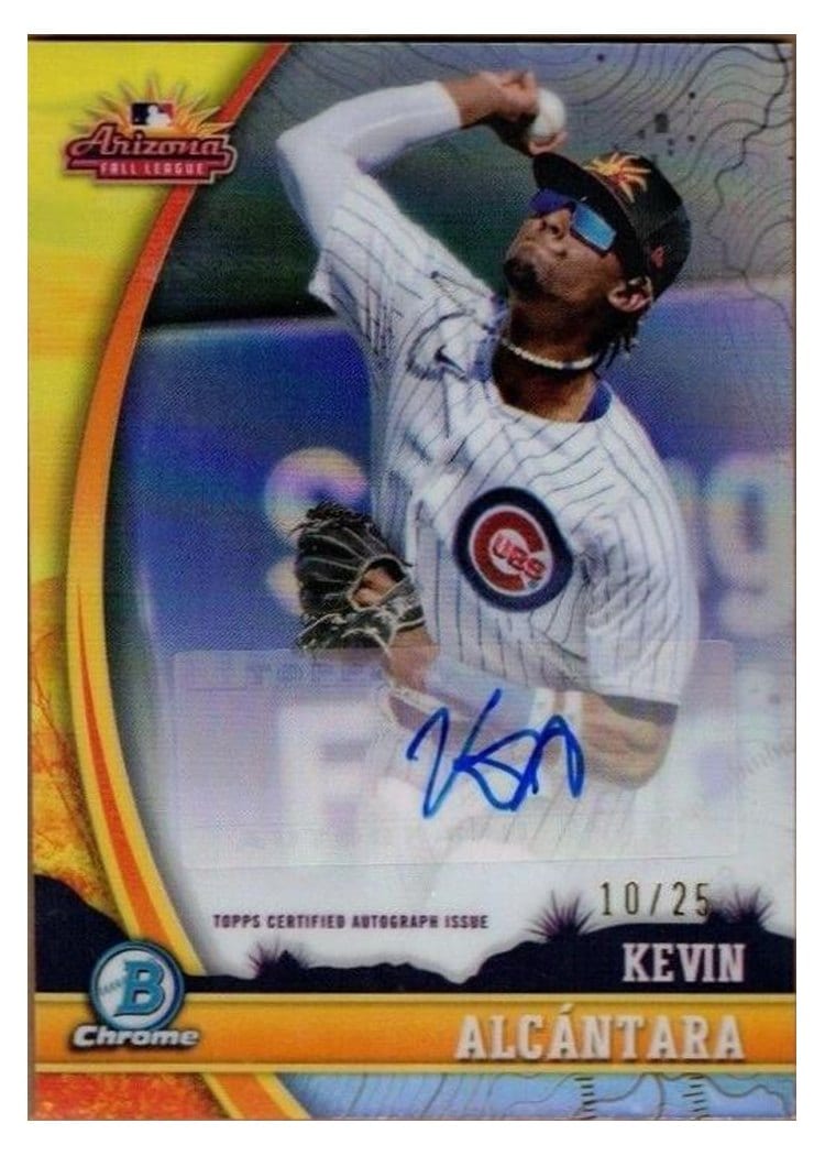 2024 Bowman Chrome 2023 AFL Fall Stars Autographs Kevin Alcántara #AFL-KA