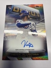 2025 Finest Debut Autographs Kevin Alcántara #DAV-KA card