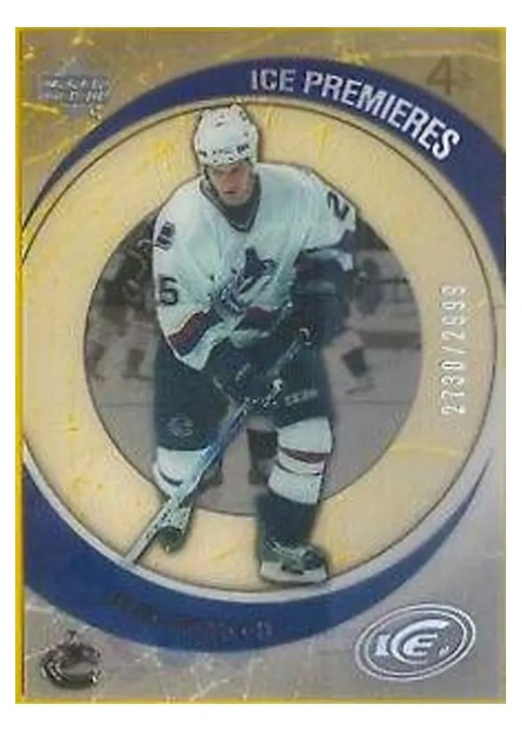2005 Upper Deck Ice Kevin Bieksa #233 card