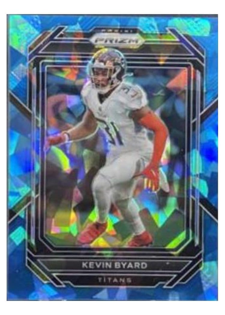 2022 Panini Prizm Base Set Kevin Byard Blue Ice #287 card