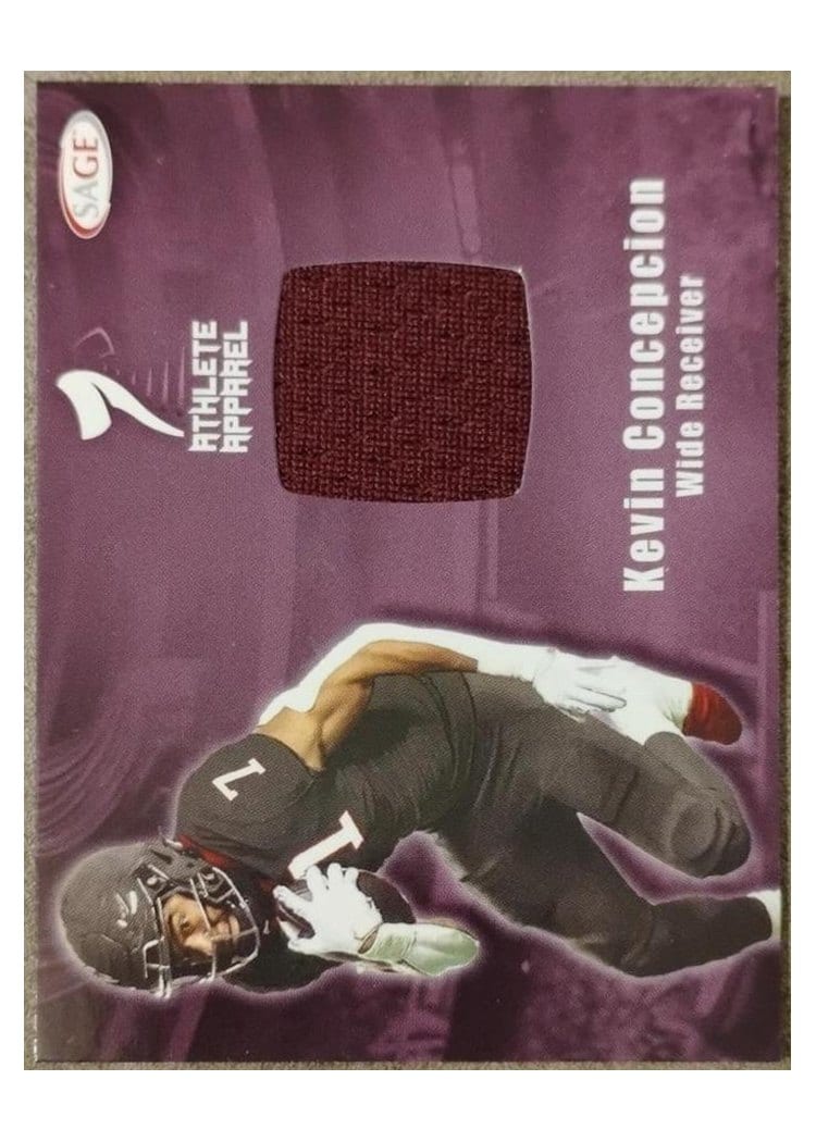 2026 SAGE Football Athlete Apparel Kevin Concepcion #AA-KC card