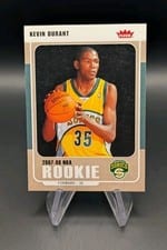2007 Fleer Kevin Durant #212 card