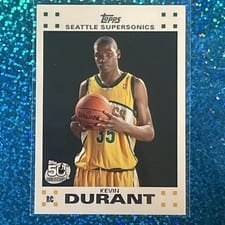 2007 Topps Rookie Card Kevin Durant #2 card