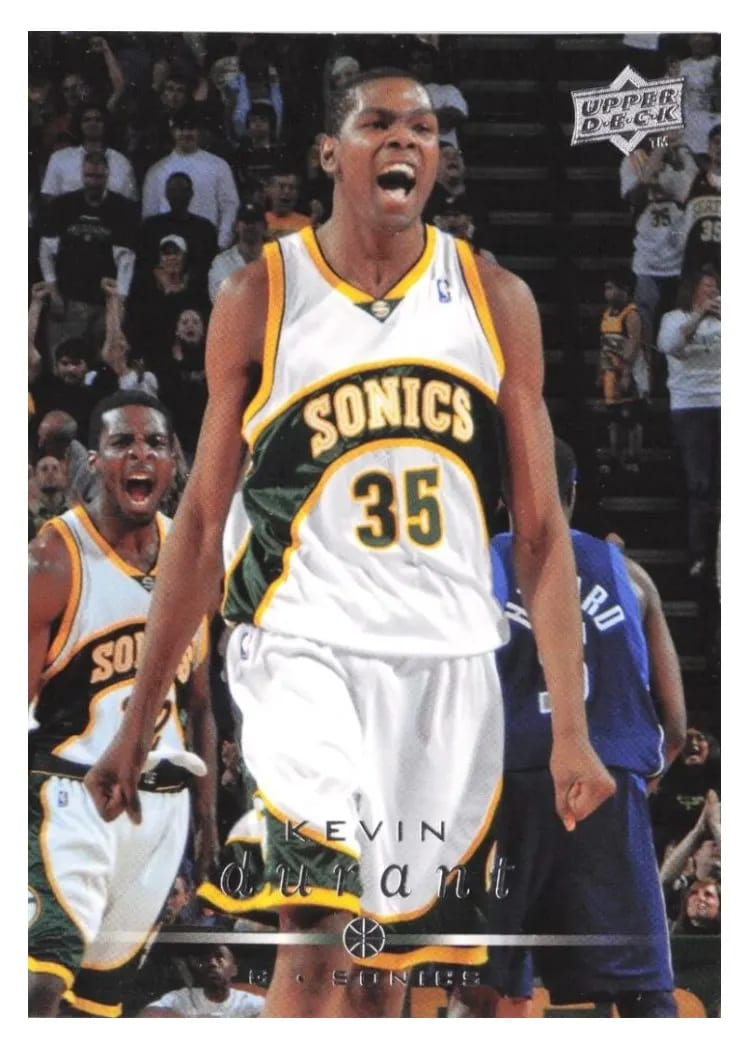 2008 Upper Deck Kevin Durant #177 card