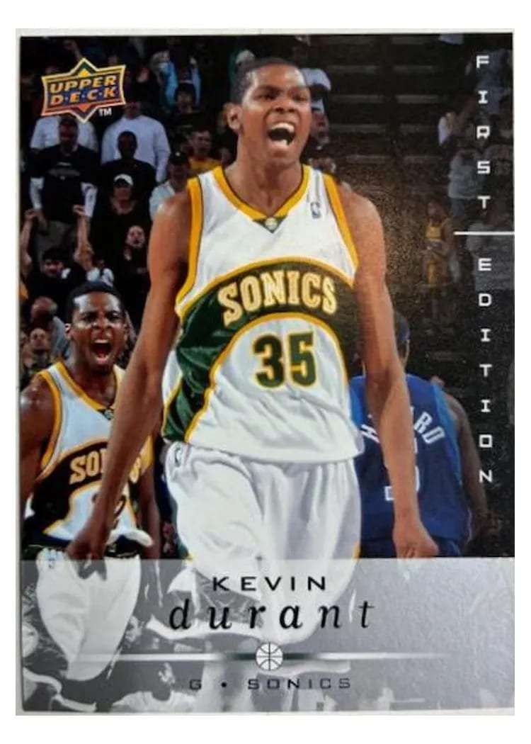 2008 Upper Deck First Edition Kevin Durant #177 card