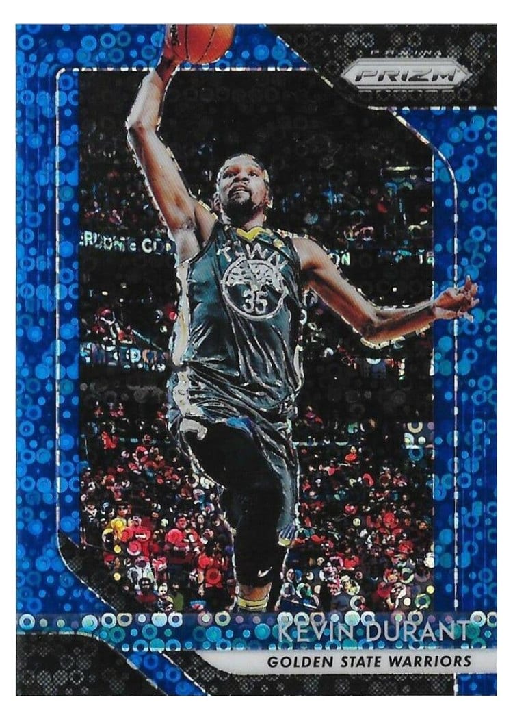 2018-19 Panini Prizm Base Set Kevin Durant #252 card