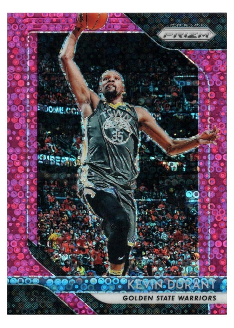 2018-19 Panini Prizm Base Set Kevin Durant #252 card