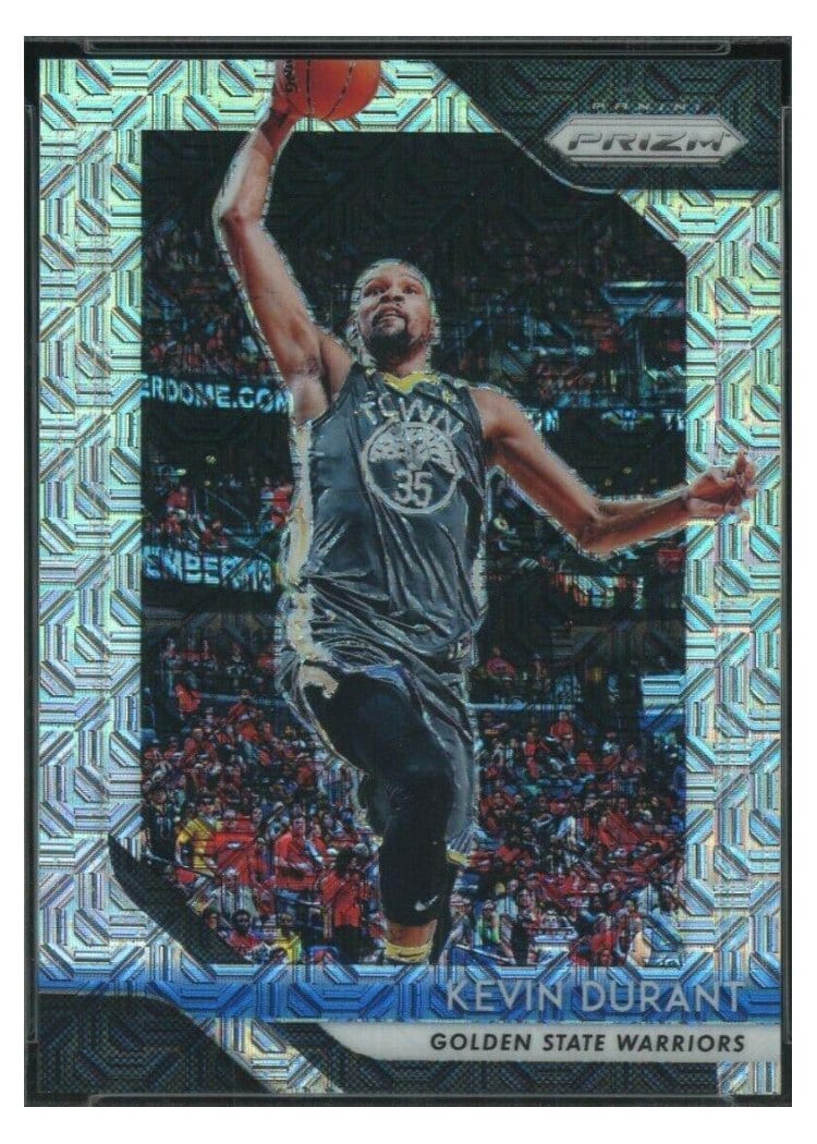 2018-19 Panini Prizm Base Set Kevin Durant #252 card