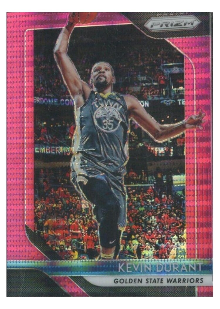 2018-19 Panini Prizm Base Set Kevin Durant #252 card