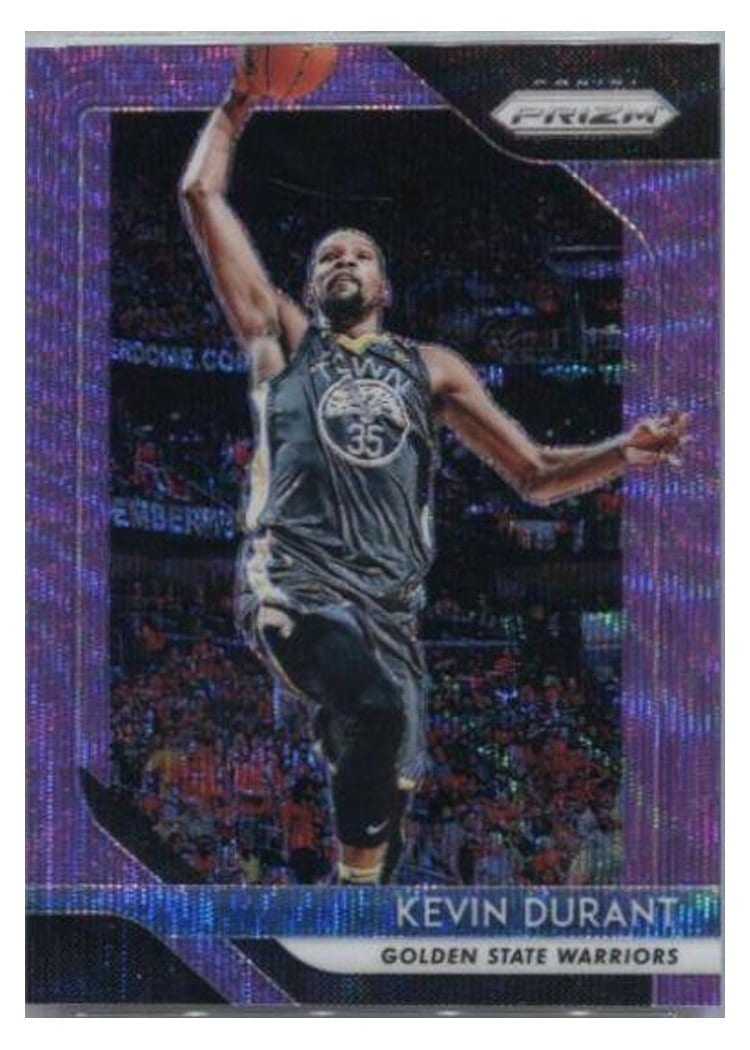 2018-19 Panini Prizm Base Set Kevin Durant #252 card
