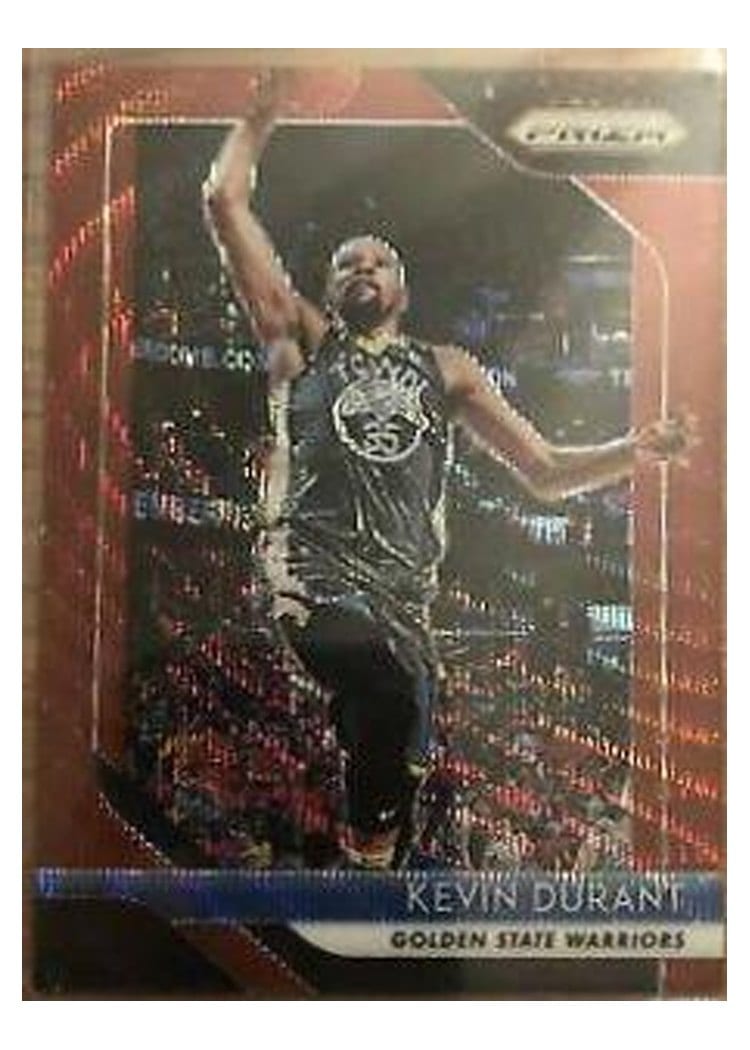 2018-19 Panini Prizm Base Set Kevin Durant #252 card