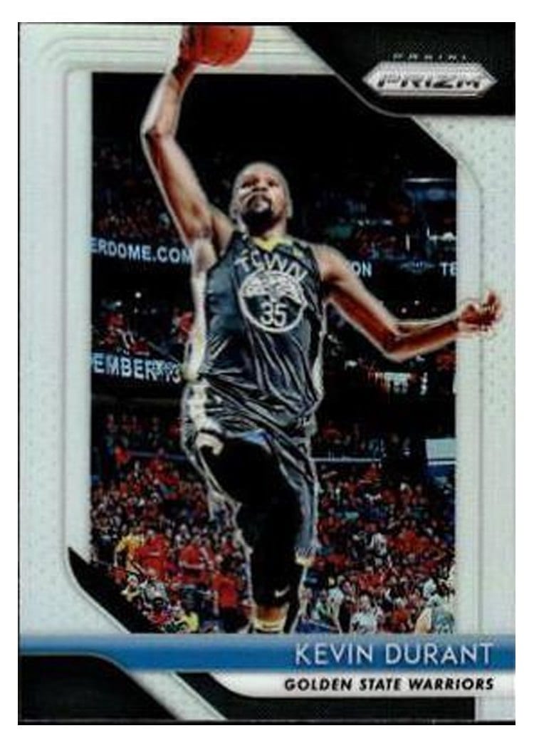 2018-19 Panini Prizm Base Set Kevin Durant #252 card