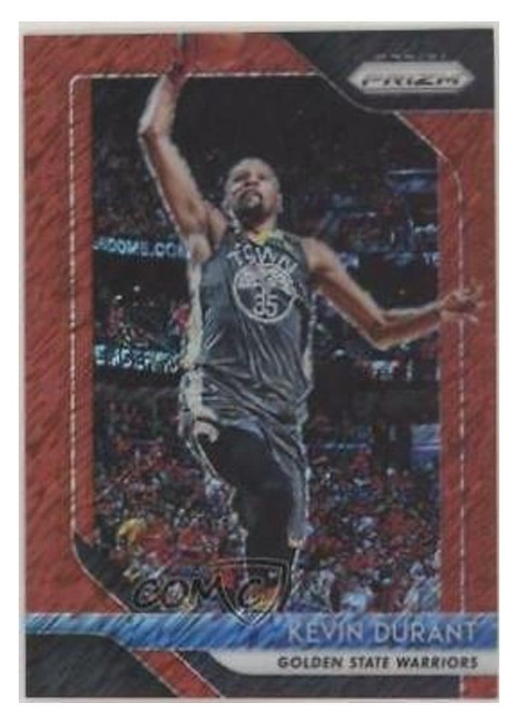 2018-19 Panini Prizm Base Set Kevin Durant #252 card