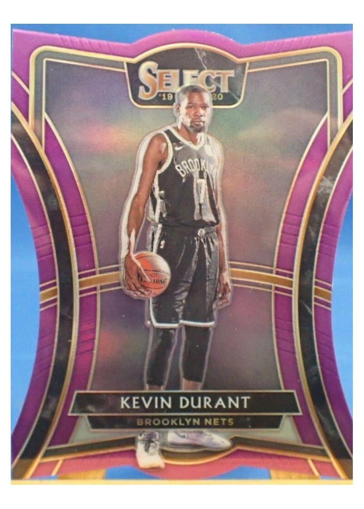 2019-20 Panini Select Base Set Kevin Durant #191 card