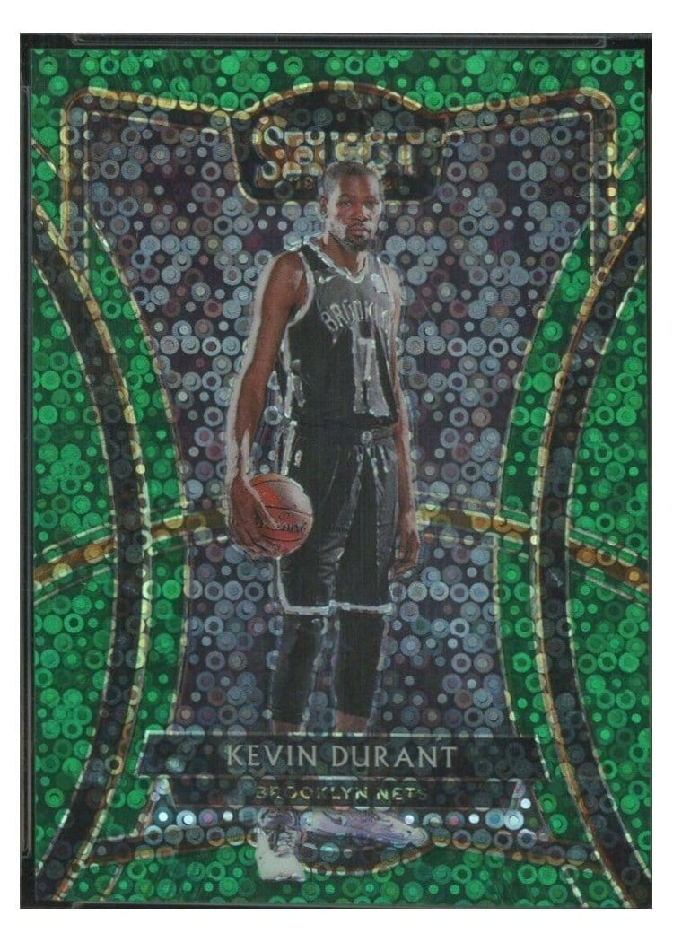 2019-20 Panini Select Base Set Kevin Durant #191 card