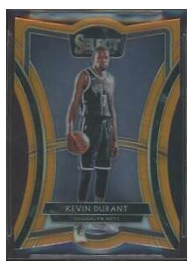 2019-20 Panini Select Base Set Kevin Durant #191 card