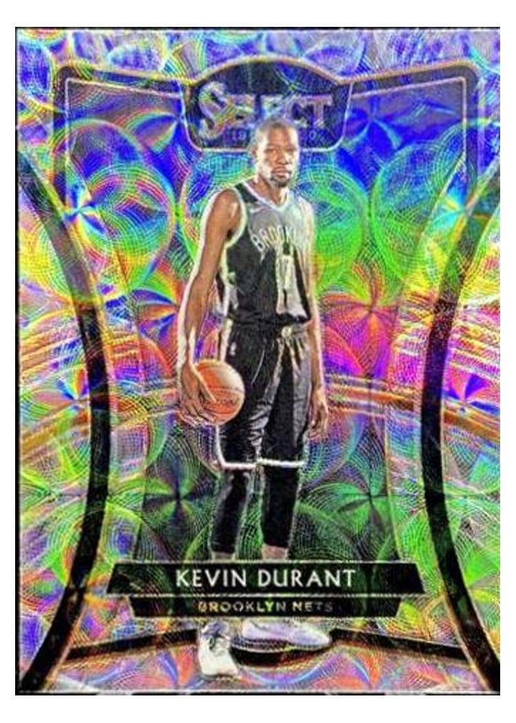 2019-20 Panini Select Base Set Kevin Durant #191 card