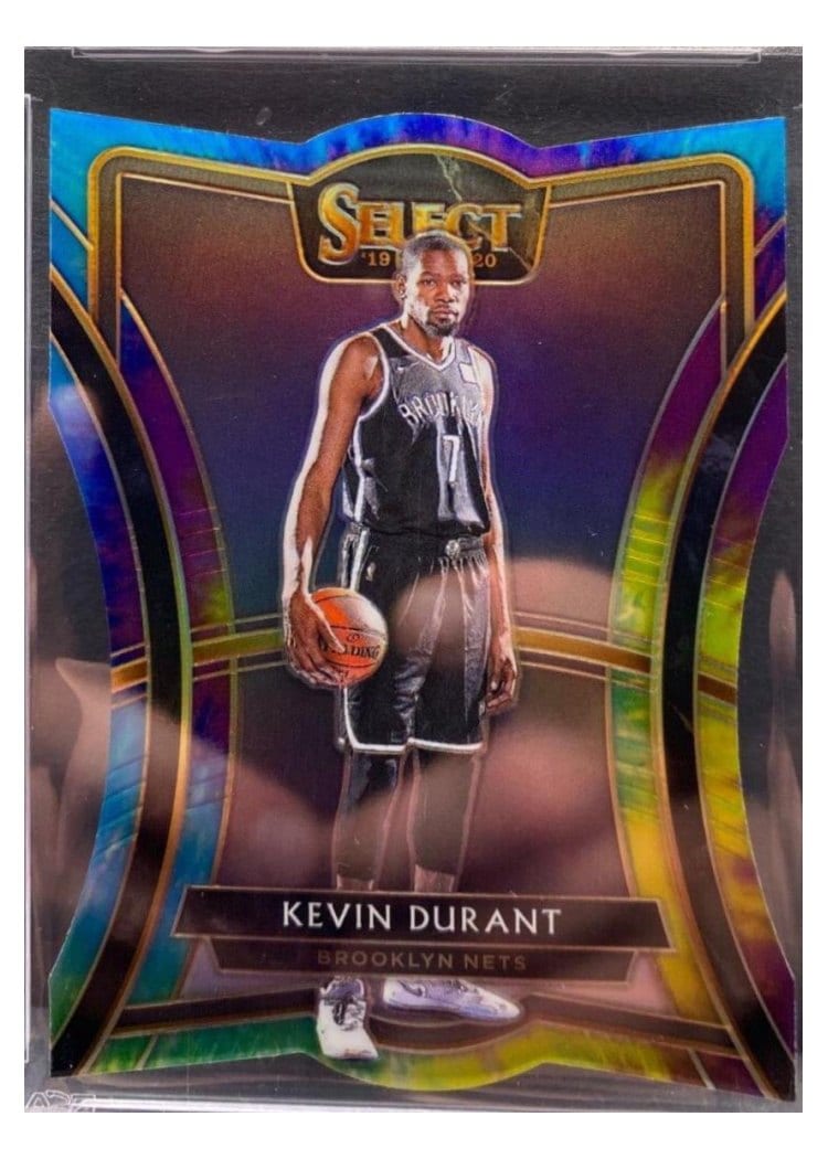 2019-20 Panini Select Base Set Kevin Durant #191 card