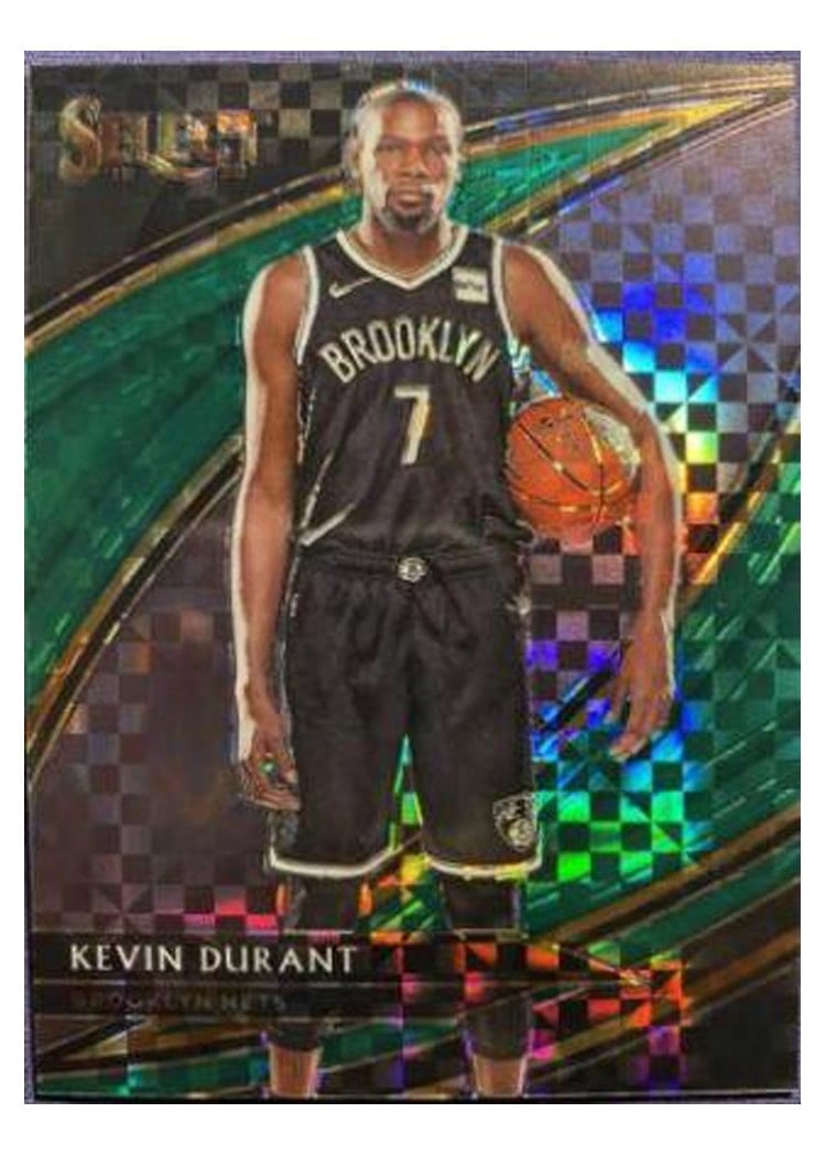 2019-20 Panini Select Base Set Kevin Durant #299 card