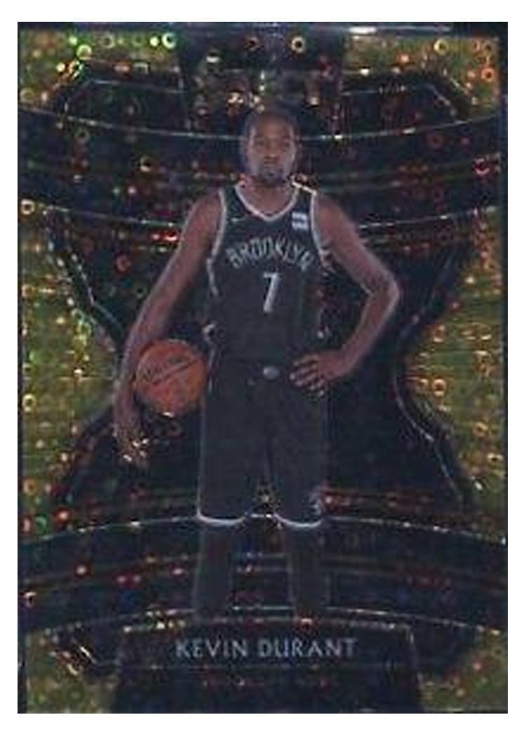 2019-20 Panini Select Base Set Kevin Durant #65 card