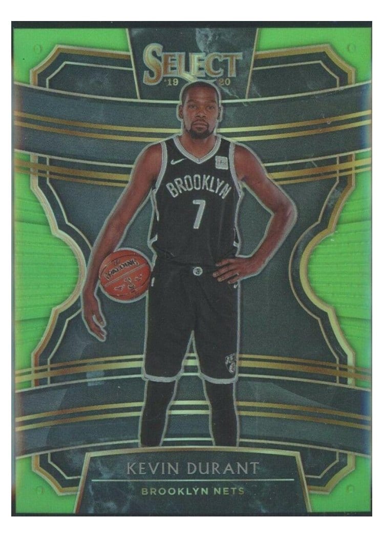 2019-20 Panini Select Base Set Kevin Durant #65 card