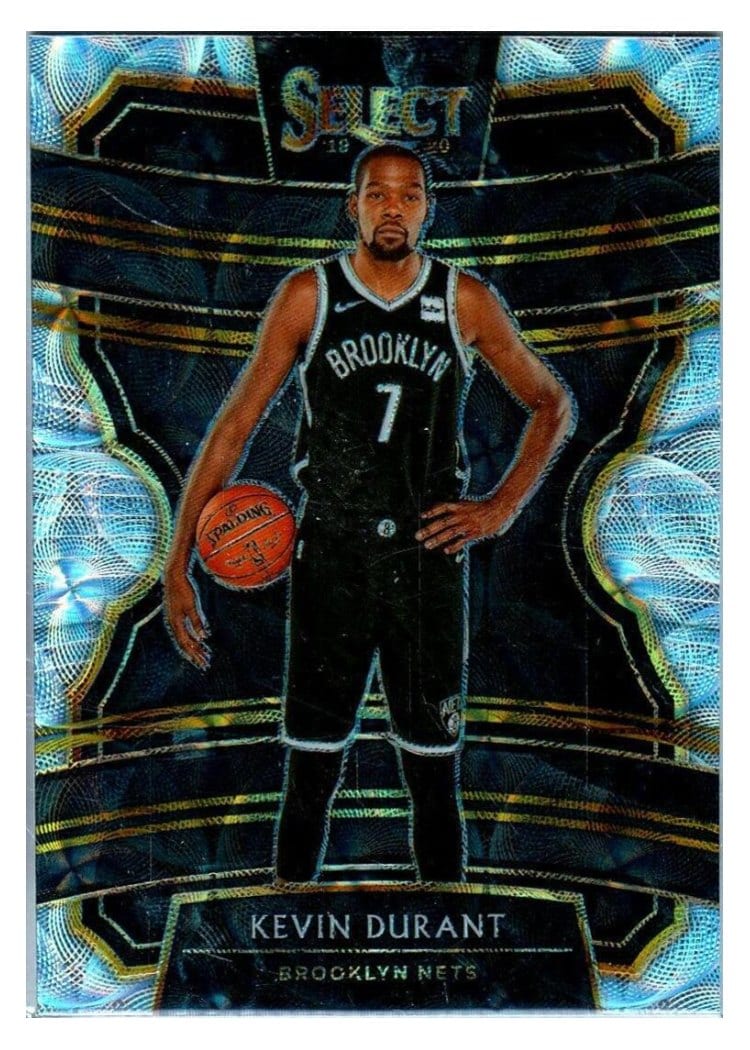 2019-20 Panini Select Base Set Kevin Durant #65 card