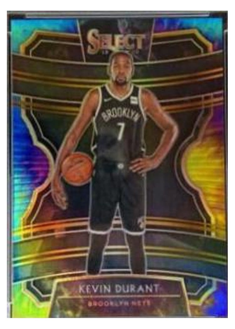 2019-20 Panini Select Base Set Kevin Durant #65 card