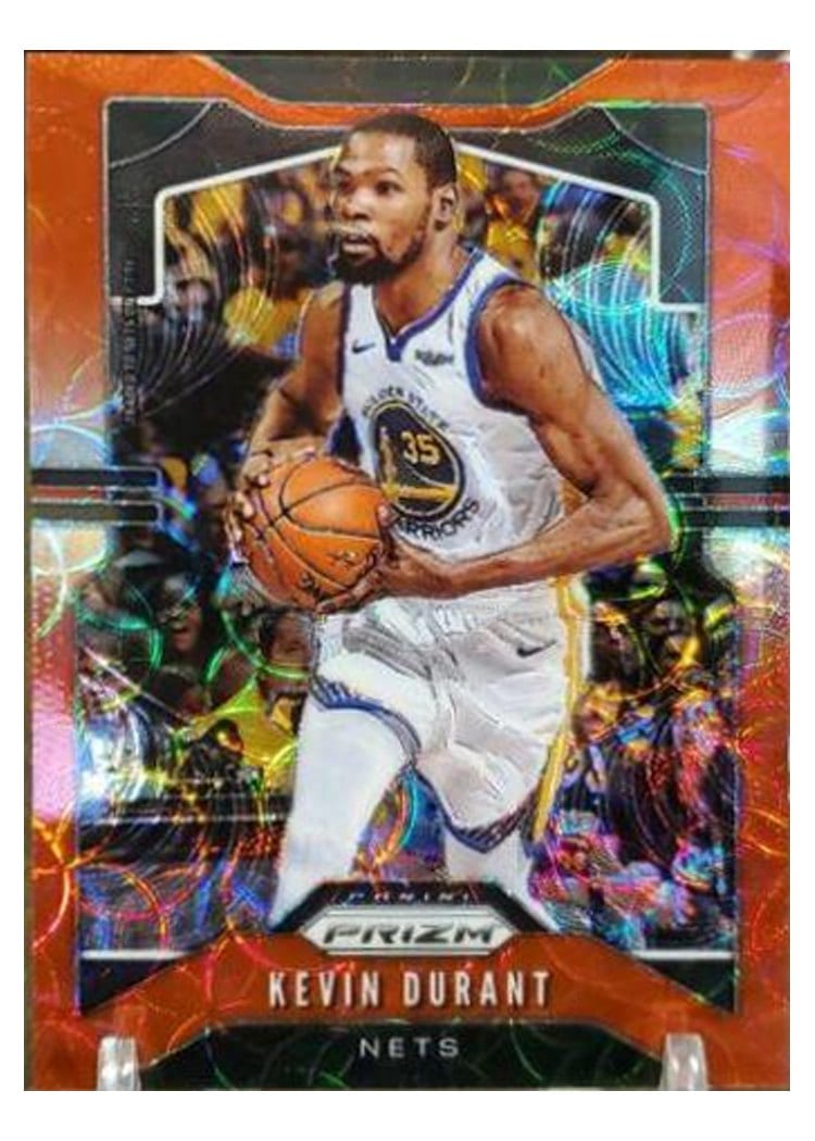 2019 Panini Prizm Kevin Durant #210 card