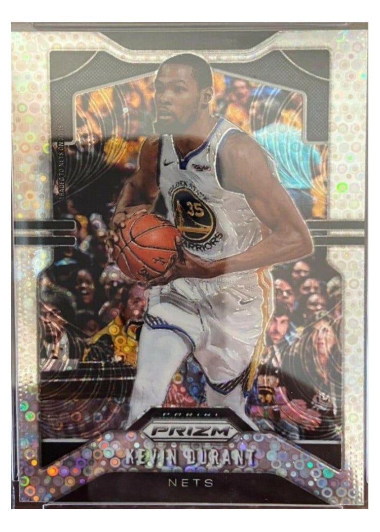 2019 Panini Prizm Kevin Durant #210 card
