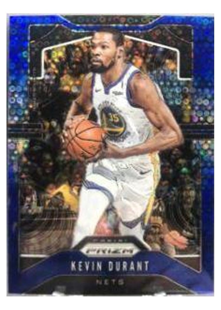 2019 Panini Prizm Kevin Durant #210 card
