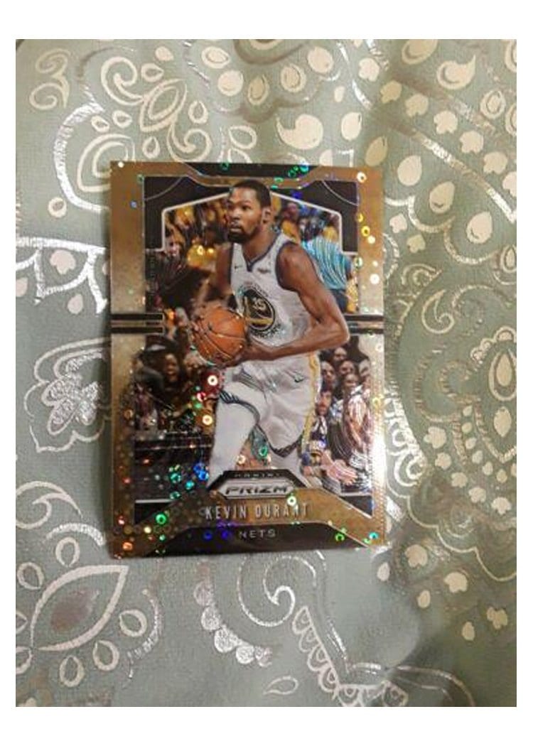 2019 Panini Prizm Kevin Durant #210 card