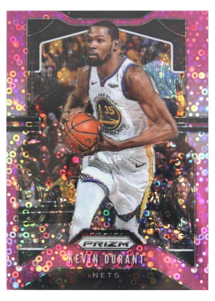 2019 Panini Prizm Kevin Durant #210 card