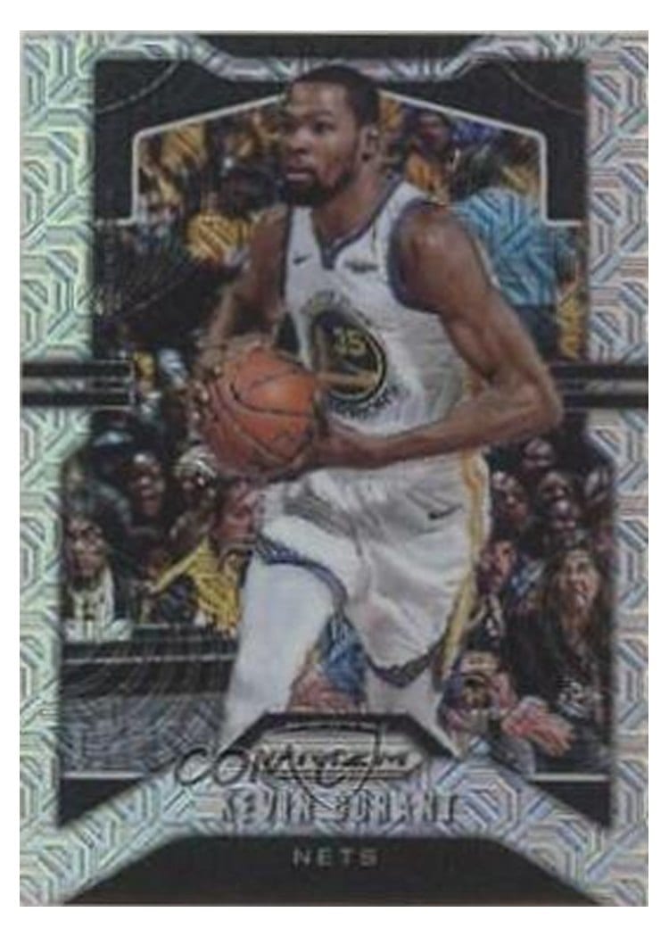 2019 Panini Prizm Kevin Durant Mojo Prizm #210 card