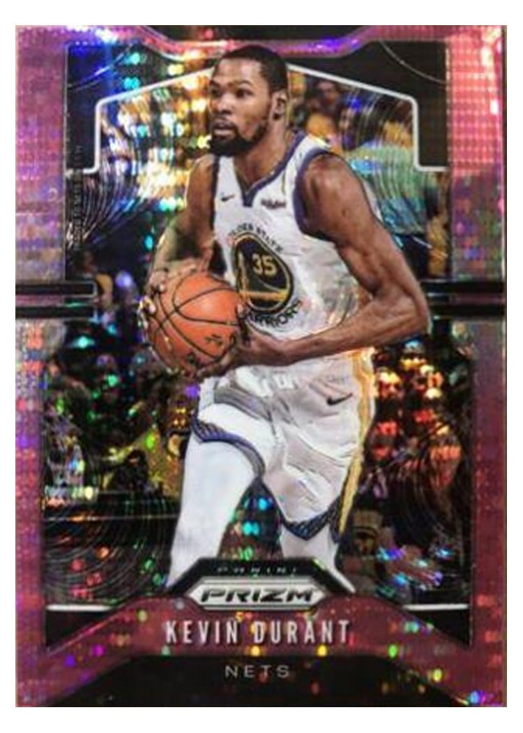 2019 Panini Prizm Kevin Durant #210 card