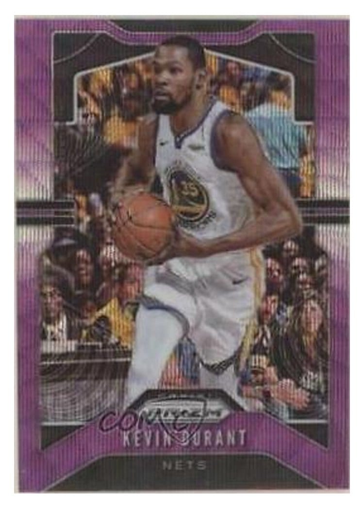 2019 Panini Prizm Kevin Durant #210 card