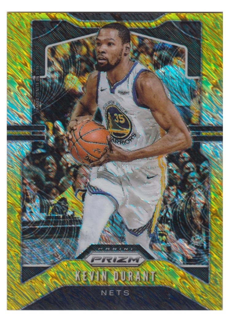 2019 Panini Prizm Kevin Durant #210 card