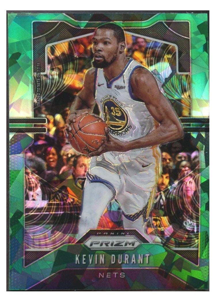 2019 Panini Prizm Kevin Durant #210 card