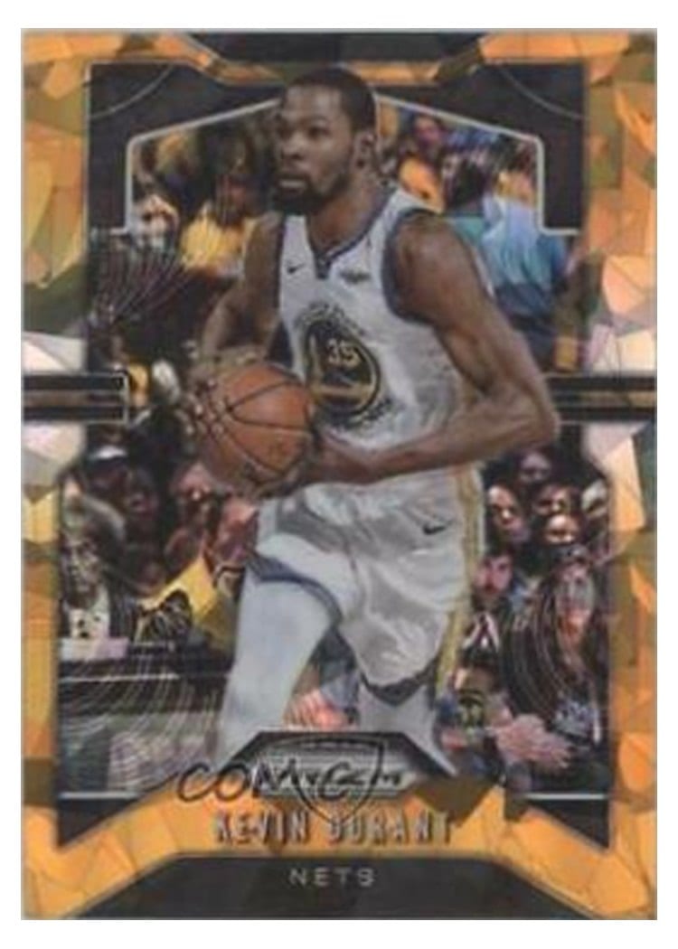 2019 Panini Prizm Kevin Durant #210 card