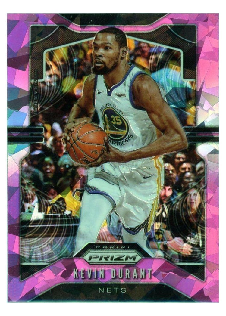 2019 Panini Prizm Kevin Durant #210 card