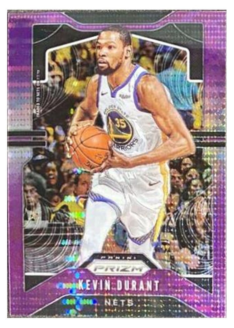 2019 Panini Prizm Kevin Durant #210 card
