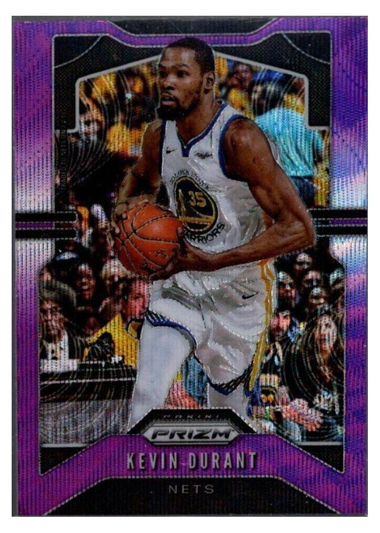 2019 Panini Prizm Kevin Durant #210 card